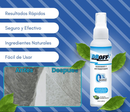 DrOFF 👨🏻‍⚕️ - SUDOR 0%🚫 - CONFIANZA 100% ✅ - TARRO POR 60ML - DURA 3 MESES