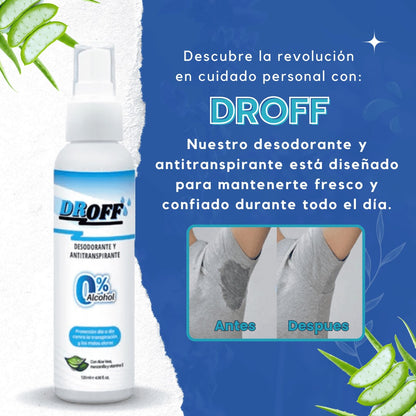 DrOFF 👨🏻‍⚕️ - SUDOR 0%🚫 - CONFIANZA 100% ✅ - TARRO POR 60ML - DURA 3 MESES